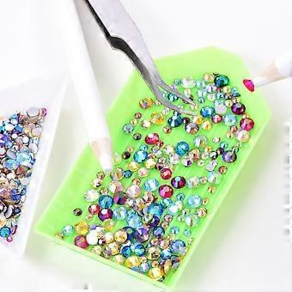 Strass Applikator Kit, DIY Värmefix Verktyg för Bröllopsklänningstillverkning