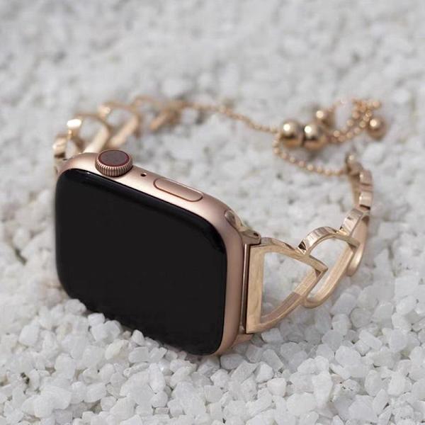 Klockarmband för smarta klockor Universell ersättning Smartwatch-band Metallstål Mesh Snabbfrigörande armband för män kvinnor