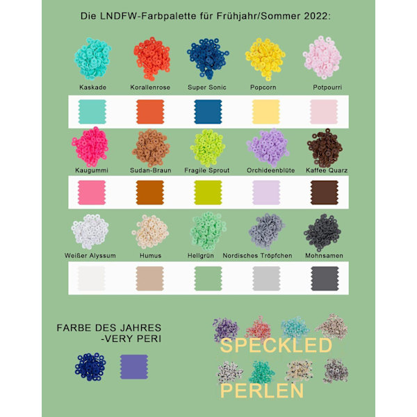 Smyckeset 6 mm 6200 bitars polymer pärlset (1 bit)