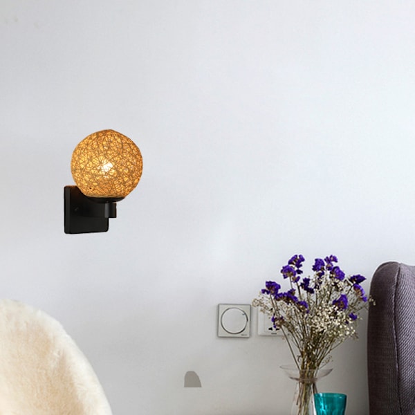 1 stk. Kreativ fuglerede vegglampe stue lampe moderne minimal