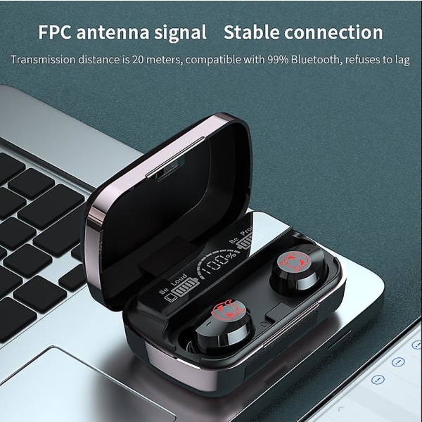 Bluetooth-hodetelefoner Ohpa M23 In Ear-mikrofon Autonomi 4t Rosa
