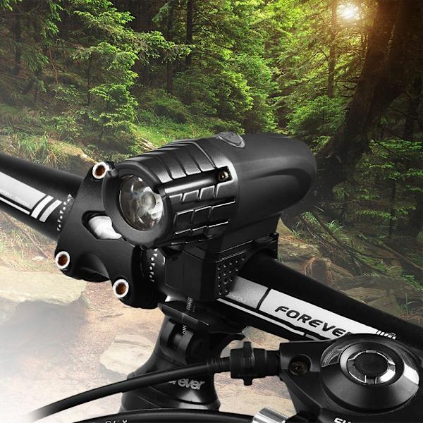 USB-opladelige forlygter Nye 2256 Gem cykelforlygter Advarselslys