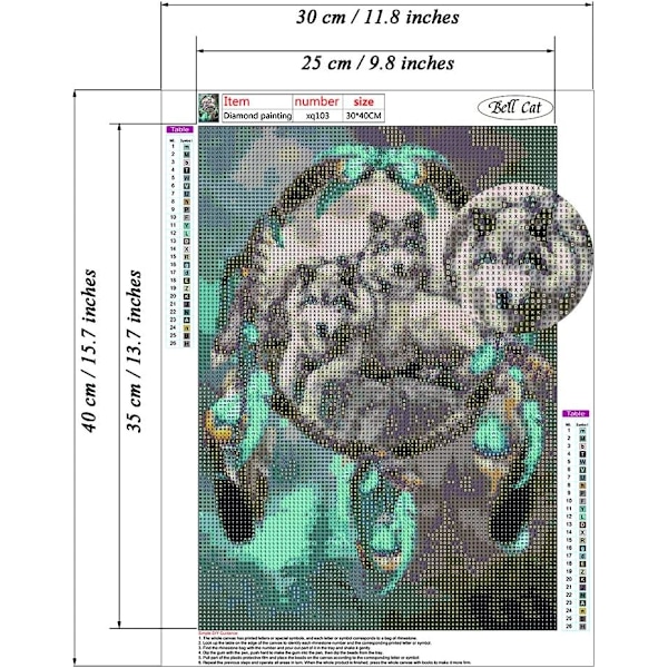 Kaksi sutta -timanttimaalaussarja, täysi peitto, pyöreät timantit, DIY-taidetarvikkeet - hauskoja lahjoja aikuisille ja lapsille, kodin sisustustarvikkeet (12\"x16\")