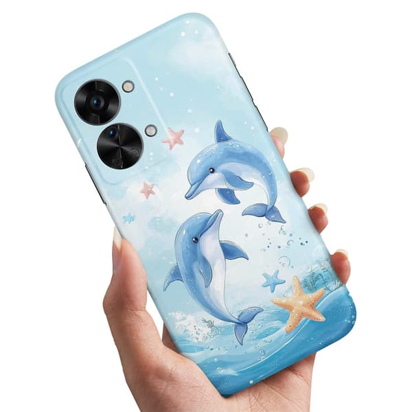 Deksel / Mobildeksel til OnePlus Nord 2T - Dolphins