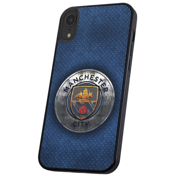 iPhone X/XS - Skal/Mobilskal Manchester City multifärg
