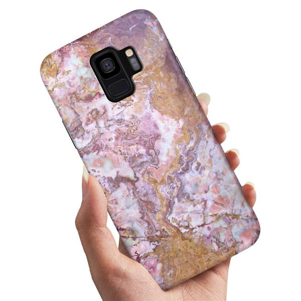 Deksel / Mobildeksel til Samsung Galaxy S9 - Marmor Multicolor