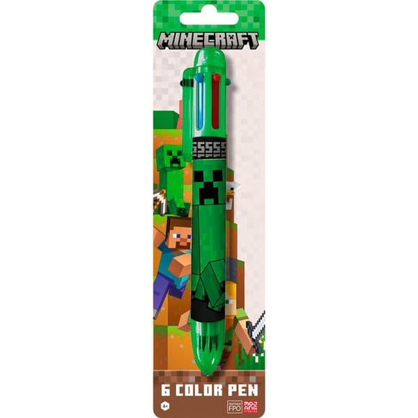 Multicolor Minecraft Farveblyant - 6 farver