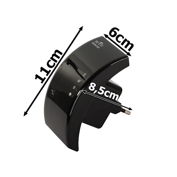Wifi-repeater / Förstärkare - Öka räckvidden på ditt nätverk