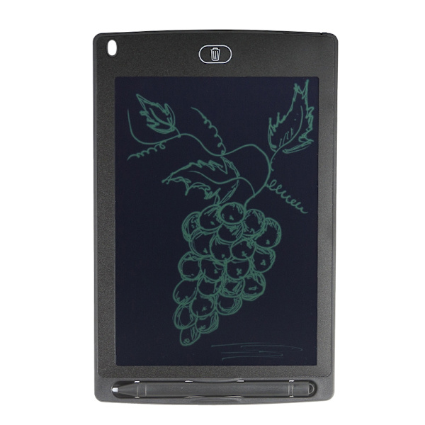 Ritplatta för Barn / Digital Tablet med Penna - 8.5" LCD Svart