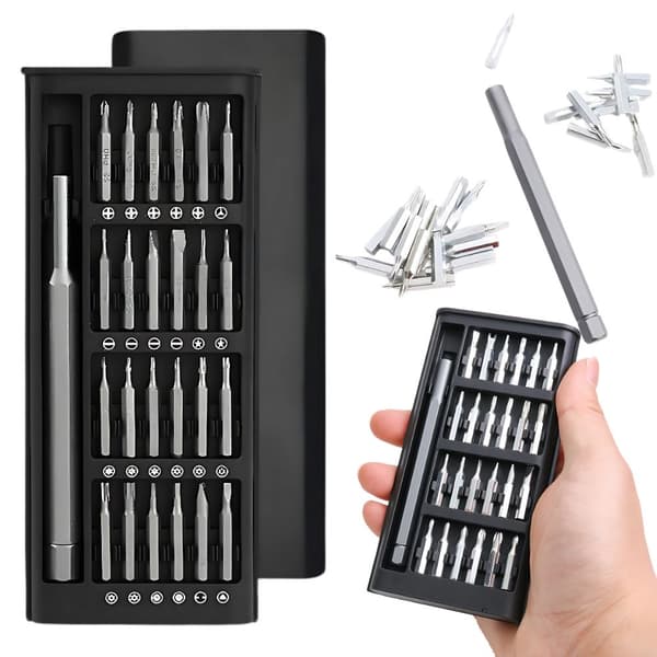 Precisionsskruvmejselset 24-delar - Magnetiska bits med etui