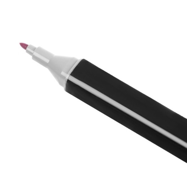 40-Pak - Tuschpenne med Etui - Dobbeltsidet Penne Multicolor