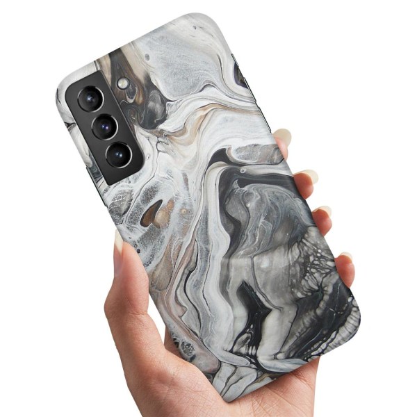 Samsung Galaxy S21 Plus - Skal/Mobilskal Marmor multifärg