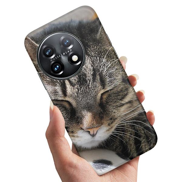 OnePlus 11 5G - Deksel/Mobildeksel Sovende Katt