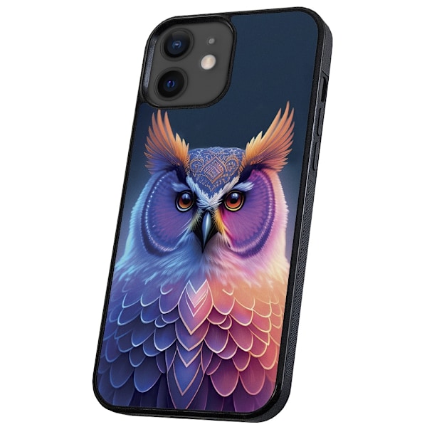 iPhone 12 Mini - Skal/Mobilskal Uggla