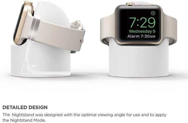 Apple Watch Latausasema - Silikonipidike 2-Pack