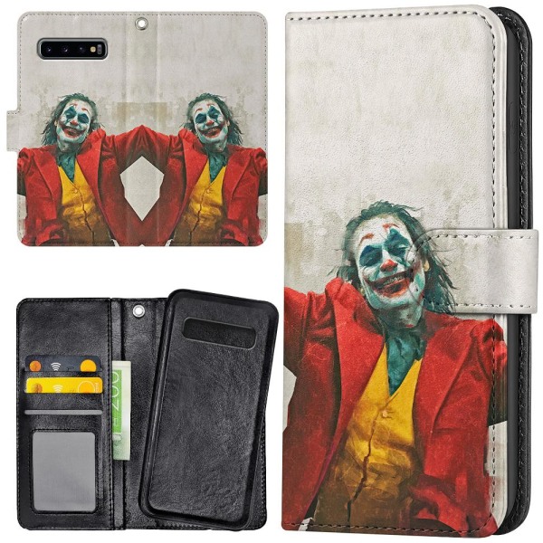 Samsung Galaxy S10 - Plånboksfodral/Skal Joker