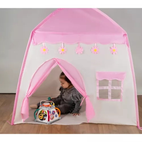 Lektält för Barn / Barntält med LED - 130cm