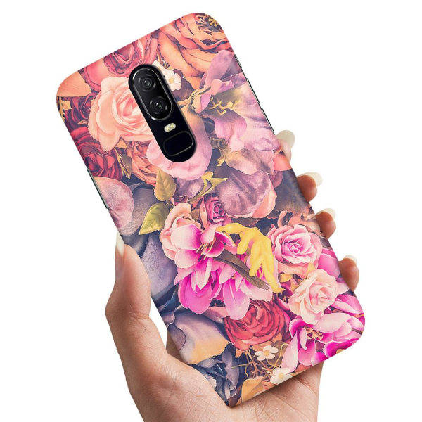 OnePlus 6 - Cover/Mobilcover Roses