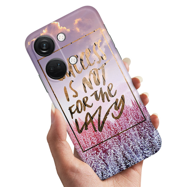 OnePlus Nord 3 5G - Deksel/Mobildeksel Success Not Lazy