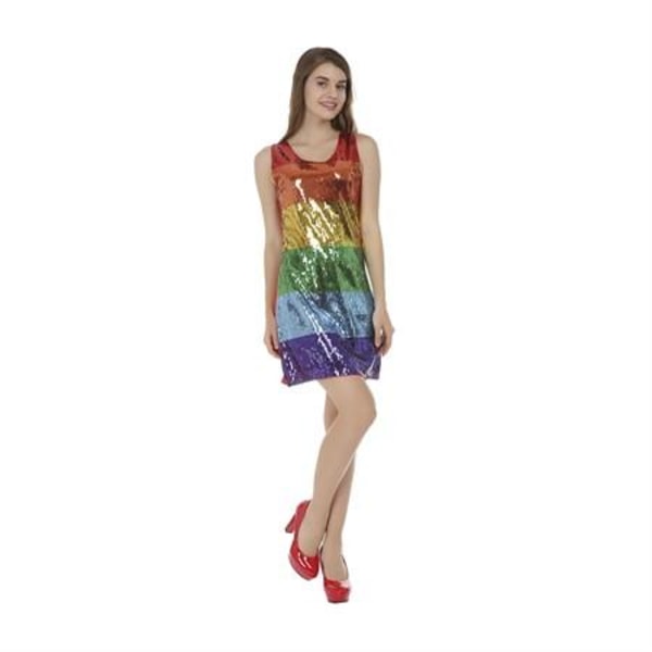 Rainbow Dress / Festkjole - Rainbow Multicolor
