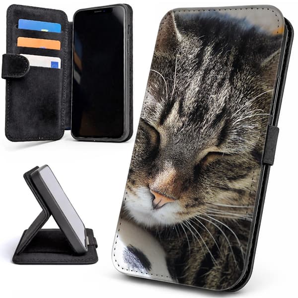 Plånboksfodral / Mobilfodral till Google Pixel 9A - Sovande Katt