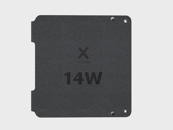 Xtorm Kraftfull 14W Solcellspanel IPX4 USB-C/A utgångar