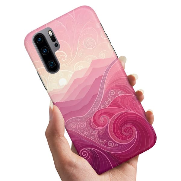 Deksel / Mobildeksel til Huawei P30 Pro - Pink Hills