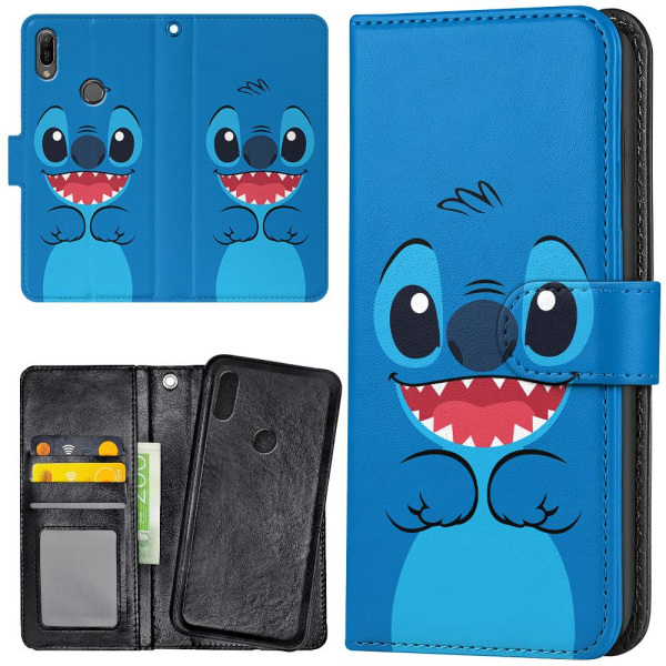 Huawei Y6 (2019) - Mobilcover/Etui Cover Stitch