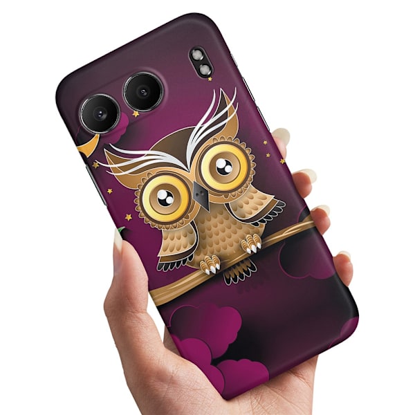 OnePlus Nord 4 - Deksel/Mobildeksel Lysbrun Ugle