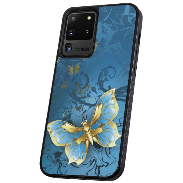 Samsung Galaxy S20 Ultra - Skal/Mobilskal Fjärilar