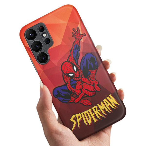 Samsung Galaxy S22 Ultra - Skal/Mobilskal Spider-Man multifärg
