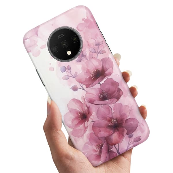 Deksel / Mobildeksel til OnePlus 7T - Flowers