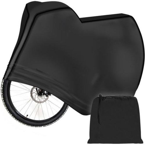 Cykelbetræk / Beskyttelse til cykel - Elastisk betræk Black