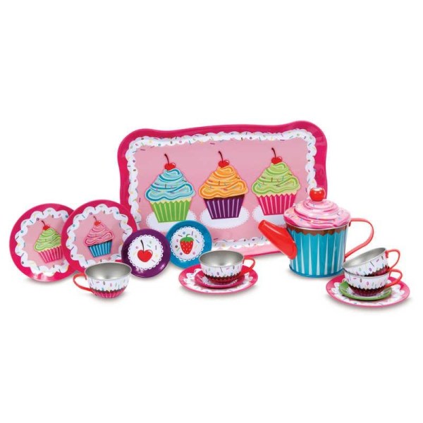 Te-/tekoppene Leketøyet for barn - Cupcake Multicolor