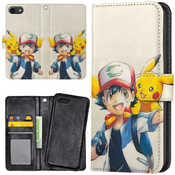 iPhone 6/6s Plus - Plånboksfodral/Skal Pokemon