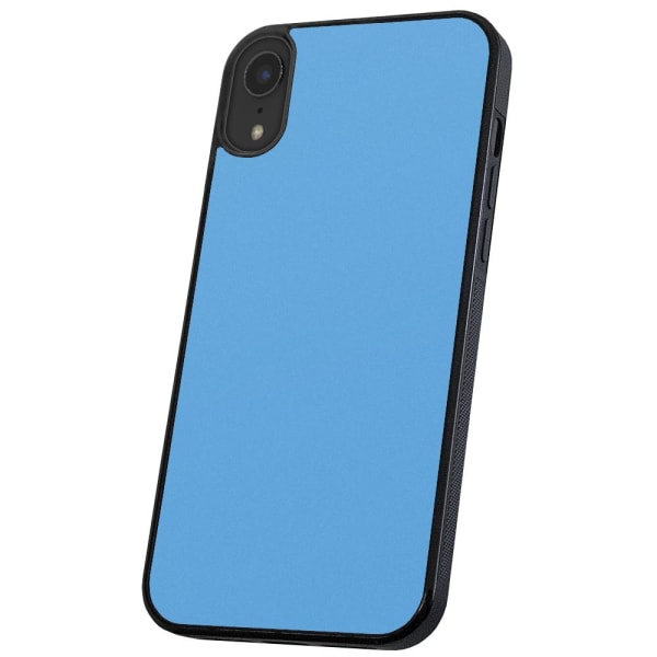 iPhone X/XS - Skal/Mobilskal Ljusblå Ljusblå