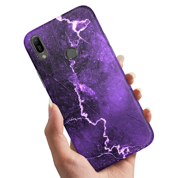 Deksel / Mobildeksel til Samsung Galaxy A40 - Marmor Multicolor