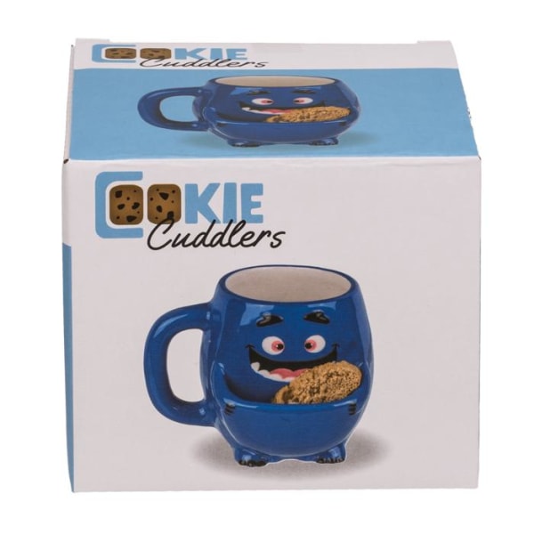 Cookie krus / Krus med rom for småkaker - Monster Blue