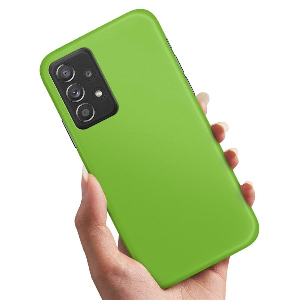 Samsung Galaxy A32 5G - Deksel/Mobildeksel Limegrønn Lime green