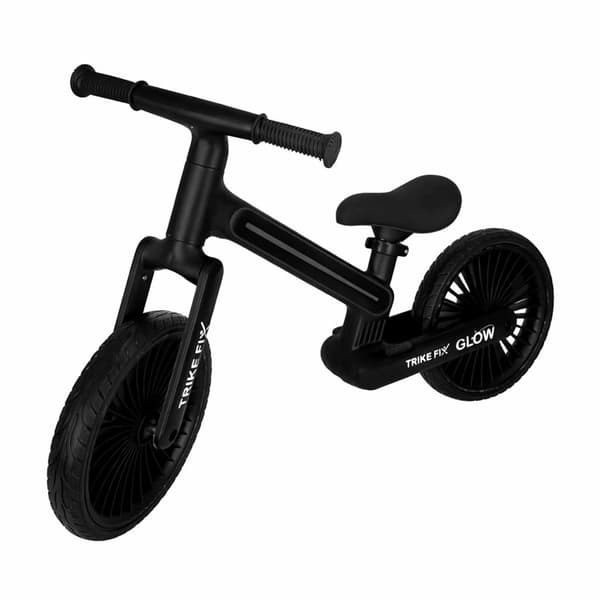 Balanscykel med LED för barn - Springcykel Black