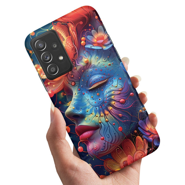 Samsung Galaxy A32 5G - Cover/Mobilcover Psychedelic