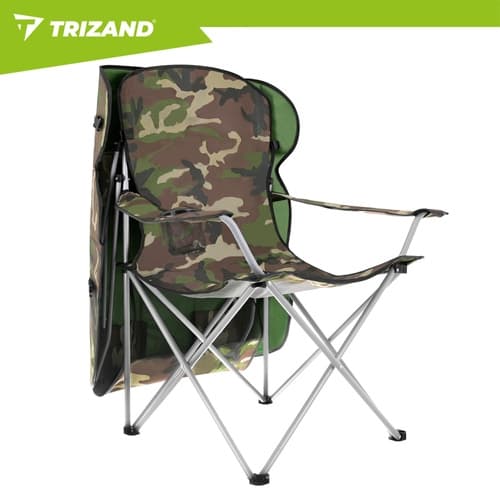 Fällstol med Solskydd / Fiskestol - Campingstol