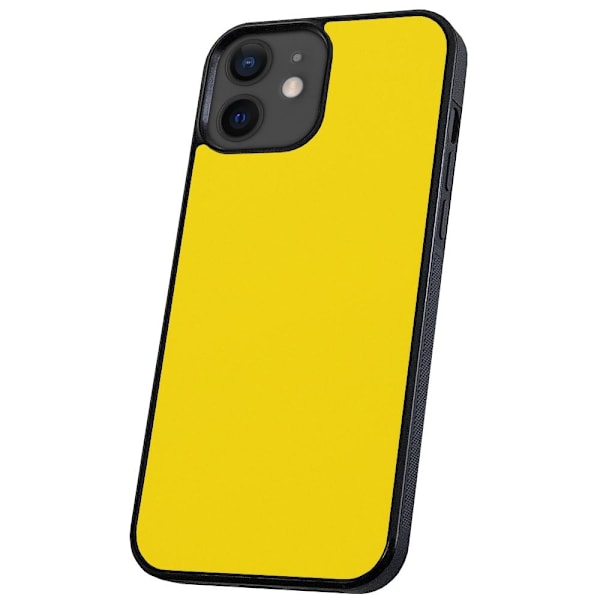 iPhone 12 Mini - Cover/Mobilcover Gul