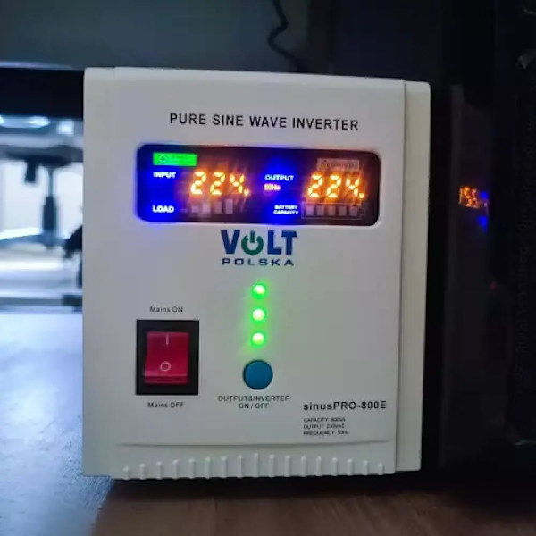 Sinus Pro 800E 12/230V - Inverter – Nødstrømsaggregat Grey