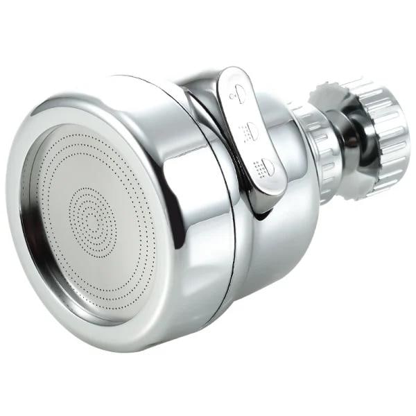 Munstycke till Kran - 360° Roterande Vatten Adapter Silver