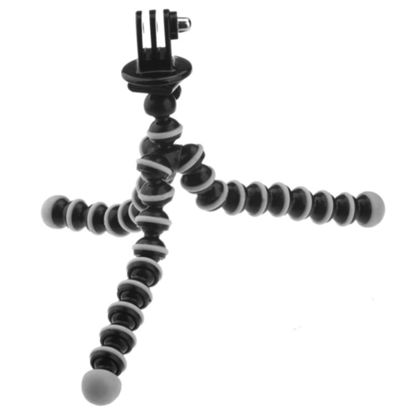 Flexibel Tripod Kamerastativ - Stativ för Mobil / GoPro (16 cm) Svart