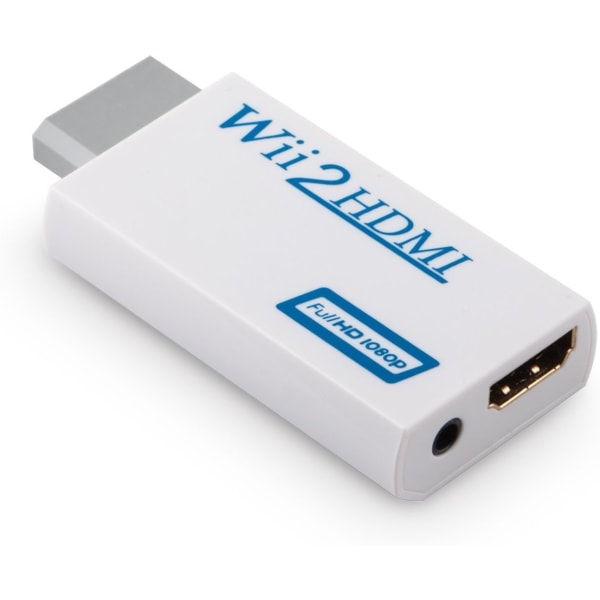 Wii-HDMI-sovitin (1080p) muunnin/muunnin Multicolor