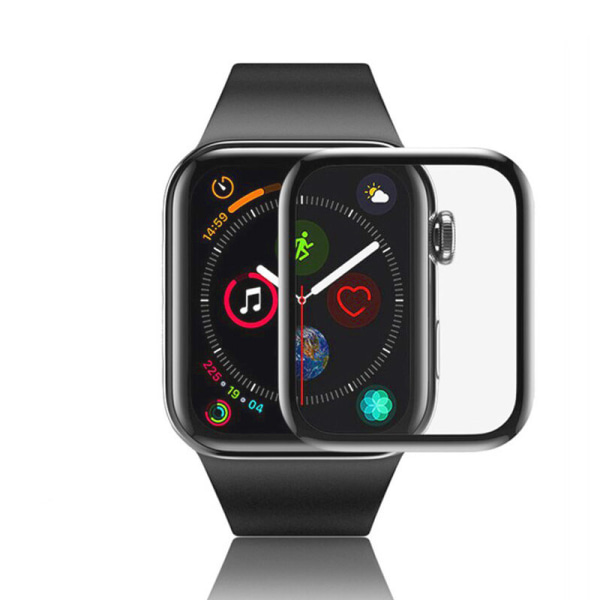 Skærmbeskytter - Apple Watch 44mm - Fuld Dækning Glas