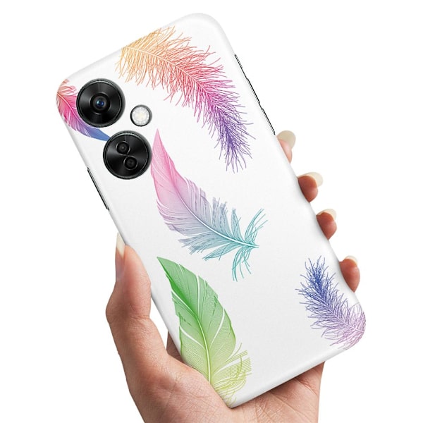 OnePlus Nord CE 3 Lite 5G - Skal/Mobilskal Fjädrar