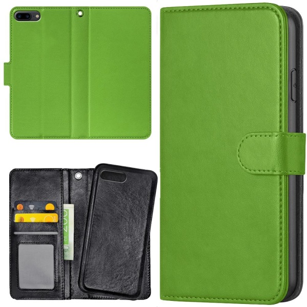 iPhone 7/8 Plus - Lommebok Deksel Limegrønn Lime green